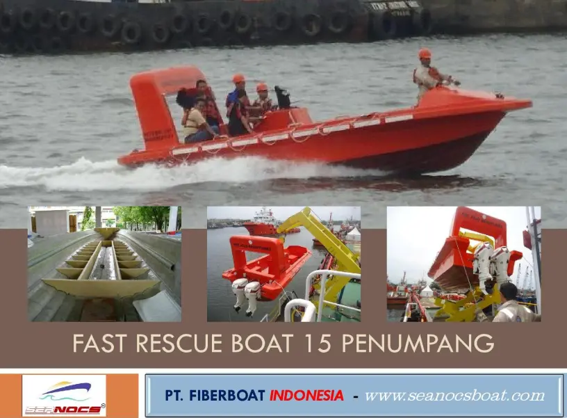 Fast Rescue Boat (Skoci Cepat) 15 Penumpang