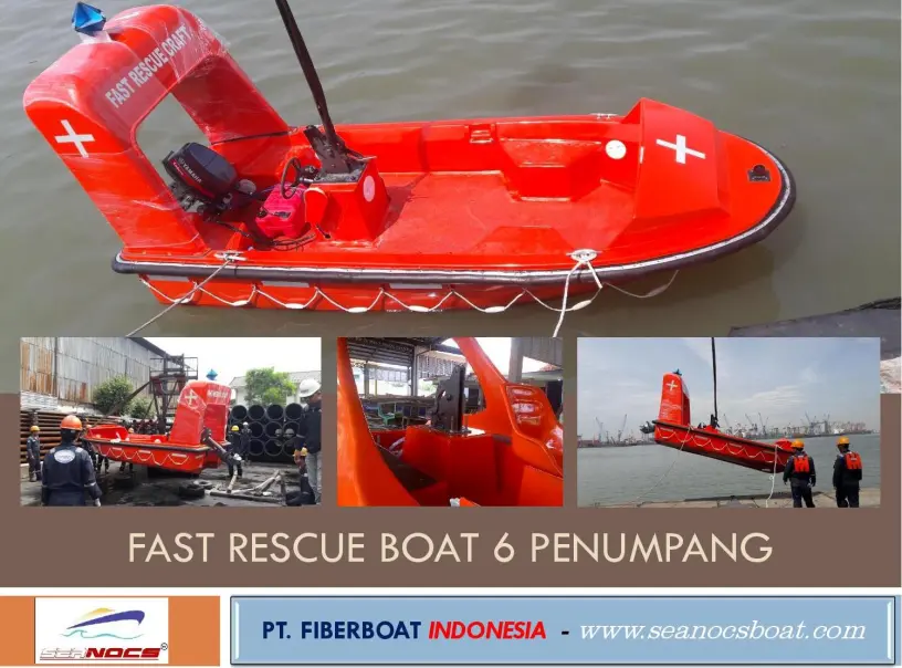 Fast Rescue Boat (Skoci Cepat) 6 Penumpang