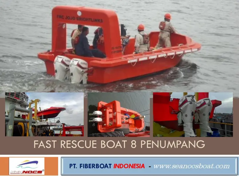 Fast Rescue Boat (Skoci Cepat) 8 Penumpang