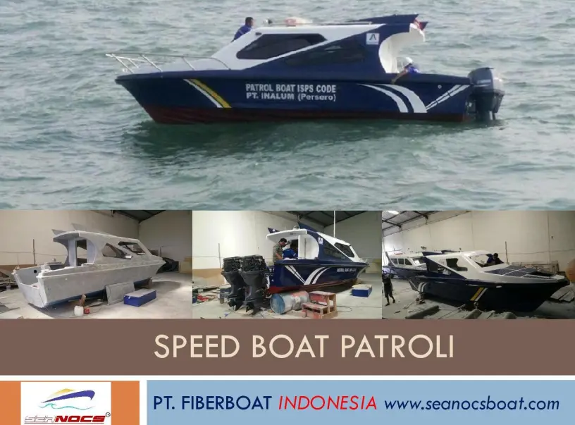 Kapal Patroli Fiber Seri FBI-0822-XB