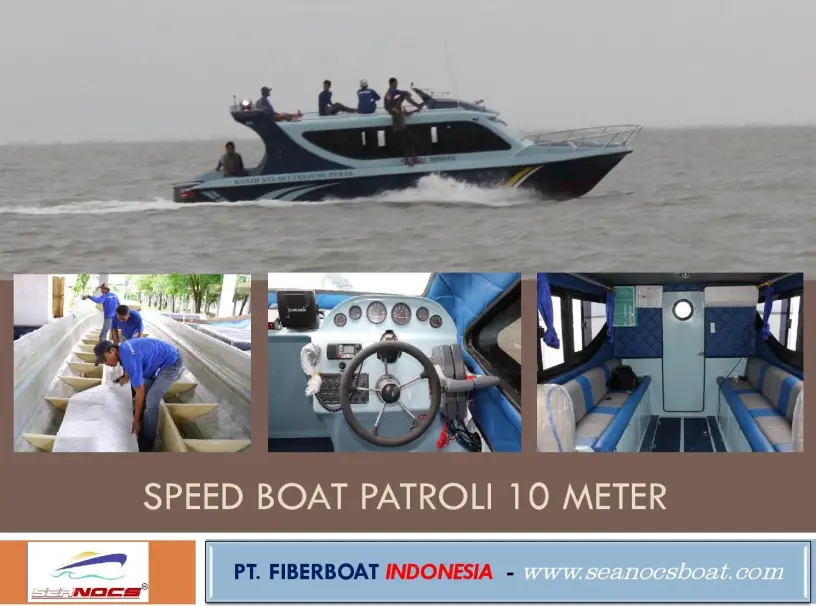 Kapal Patroli Fiber Seri FBI-1026-XB