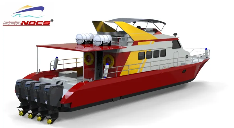 Kapal Patroli Fiber Seri FBI-1740-XA