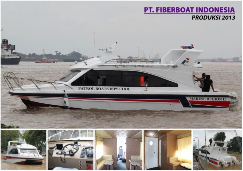 Kapal Patroli Katamaran Seri FBI-1032-XA