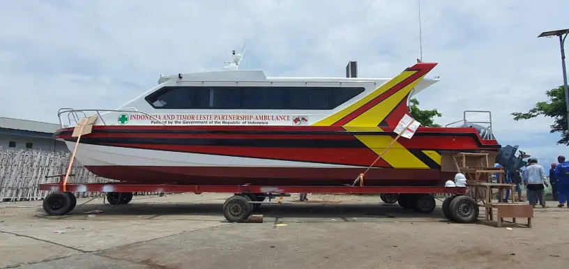 Speed Boat Ambulance Catamaran 12 Meter